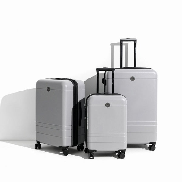Bon Voyage Aero Collection 3 Piece Luggage Set - Grey – Bon