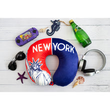 Load image into Gallery viewer, World Edition Memory Foam Travel Neck Pillow - New York II