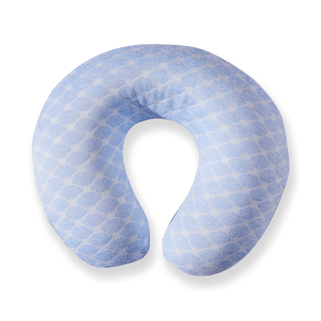 Baby Memory Foam Travel Neck Pillow - Blue