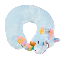 Load image into Gallery viewer, Cute Animals Memory Foam Travel Neck Pillow - Unicorn