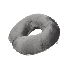 Load image into Gallery viewer, Classic Memory Foam Travel Neck Pillow - Grey