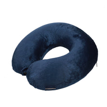 Load image into Gallery viewer, Classic Memory Foam Travel Neck Pillow - Navy
