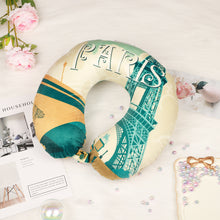 Load image into Gallery viewer, World Edition Memory Foam Travel Neck Pillow - Paris