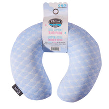 Load image into Gallery viewer, Baby Memory Foam Travel Neck Pillow - Blue