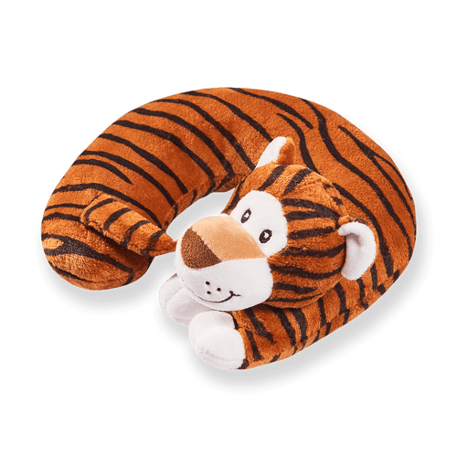 Cute Animals Memory Foam Travel Neck Pillow - Tiger