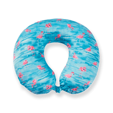 Load image into Gallery viewer, Coast Memory Foam Travel Neck Pillow - Flamingo